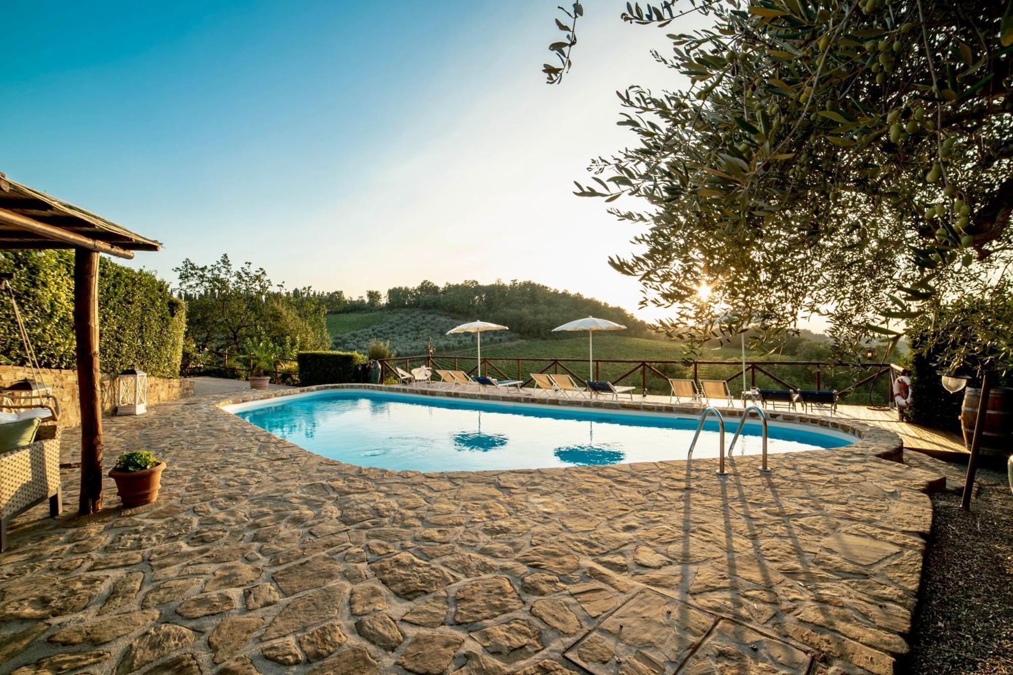 Podere Vergianoni Immerso Nelchianti Con Piscina Tavarnelle Val di Pesa Экстерьер фото
